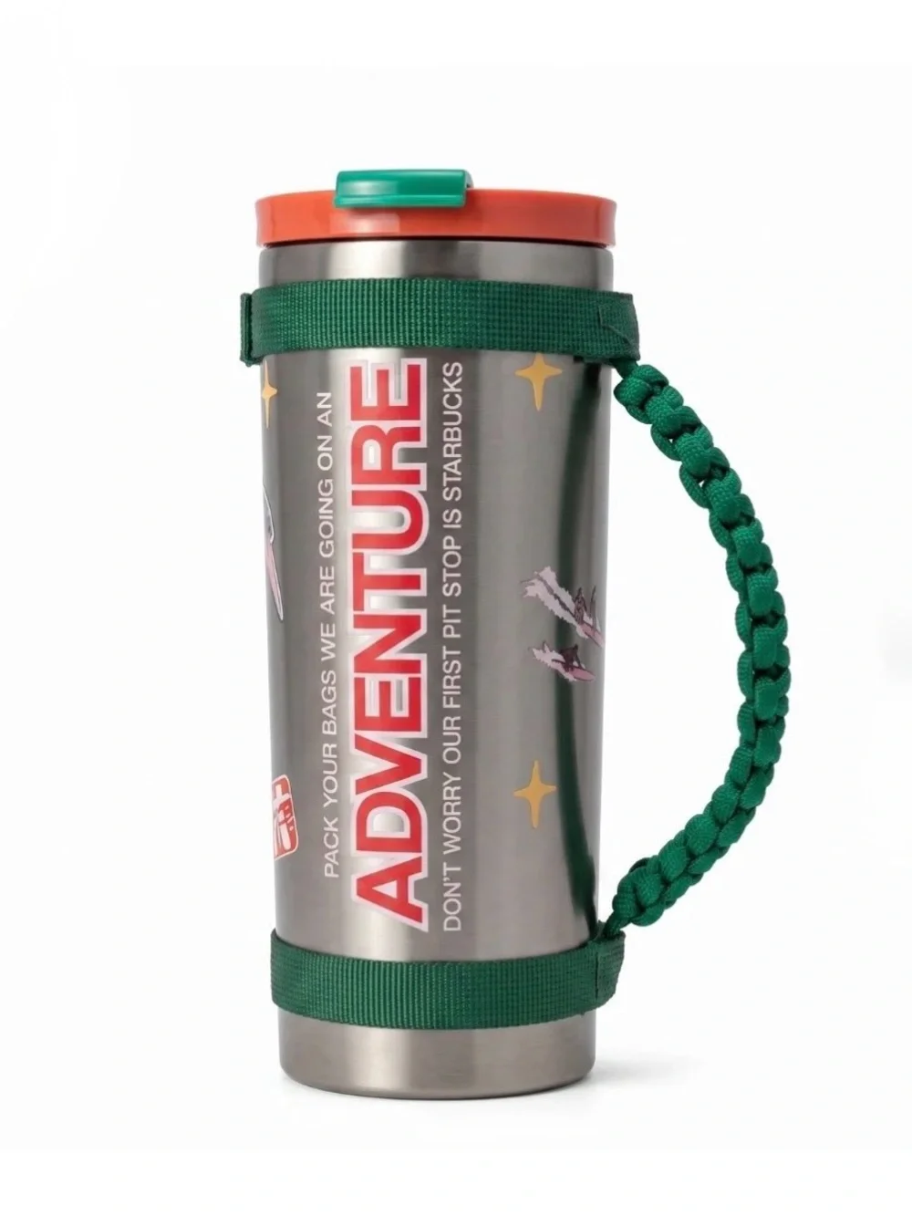 Starbucks × Dandy Worldwide Adventure Stainless Steel Travel Tumbler - 16 oz